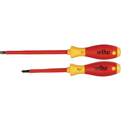 Wiha - Screwdriver Sets Screwdriver Types Included: Slotted; Phillips Number of Pieces: 2 - All Tool & Supply