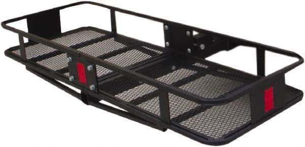 Erickson Manufacturing - Steel Cargo Carrier - 20" Wide x 60.0" Long, Black, For Use with 2" Receivers - All Tool & Supply