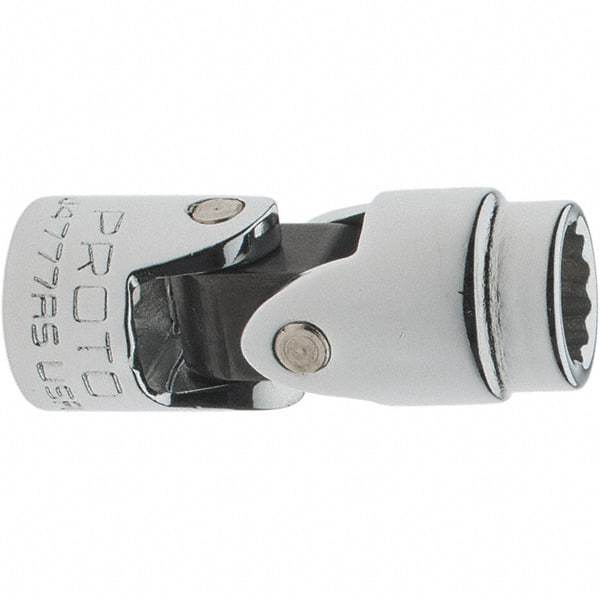 Proto - 9/32", 1/4" Drive, Standard Hand Socket - 12 Points, 1-23/64" OAL, Steel, Chrome Finish - All Tool & Supply