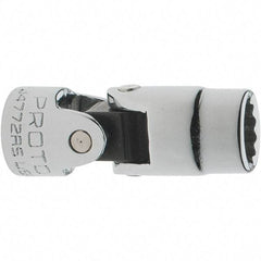 Proto - 5/16", 1/4" Drive, Standard Hand Socket - 12 Points, 1-7/16" OAL, Steel, Chrome Finish - All Tool & Supply