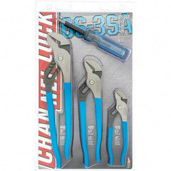 Channellock - 4 Piece Grooved Tongue & Groove Pliers - Comes in Clamshell - All Tool & Supply