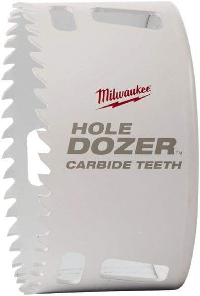 Milwaukee Tool - 3" Diam, 1-5/8" Cutting Depth, Hole Saw - Carbide-Tipped Saw, Toothed Edge - All Tool & Supply