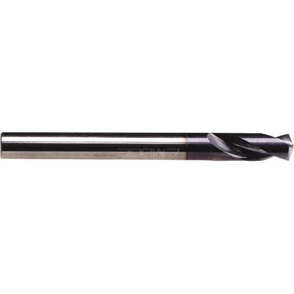 Emuge - 1/8" Body Diam, 142°, 2" OAL, Solid Carbide Spotting Drill - All Tool & Supply