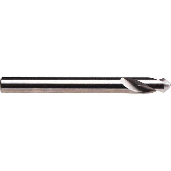 Emuge - 1/8" Body Diam, 90°, 2" OAL, Solid Carbide Spotting Drill - All Tool & Supply