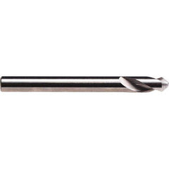 Emuge - 3/8" Body Diam, 90°, 3" OAL, Solid Carbide Spotting Drill - All Tool & Supply