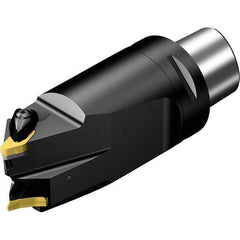 Sandvik Coromant - Left Hand Cut, 30° Lead Angle, Indexable Turning Toolholder - Series CoroTurn Prime - All Tool & Supply