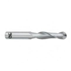 3/4" Dia. - 5" OAL - Bright CBD - Ball End SE EM - 2 FL - All Tool & Supply