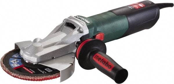 Metabo - 6" Wheel Diam, 9,600 RPM, Corded Angle & Disc Grinder - 5/8-11 Spindle, 13.5 Amps - All Tool & Supply