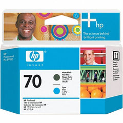 Hewlett-Packard - Black & Cyan Printhead - Use with HP Designjet Z2100 - All Tool & Supply