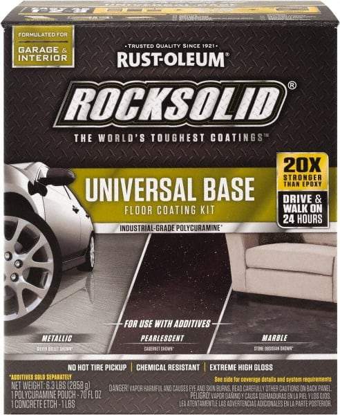 Rust-Oleum - 1 Gal Clear Floor Base - Low Odor & Chemical Resistant - All Tool & Supply