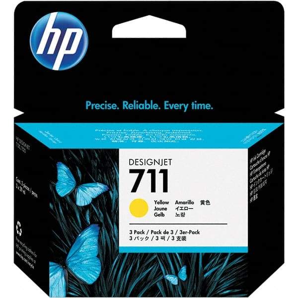 Hewlett-Packard - Yellow Ink Cartridge - Use with HP Designjet T520 ePrinter - All Tool & Supply