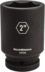 GearWrench - 1" Drive 1-13/16" Deep Impact Socket - 6 Points, 4-1/4" OAL - All Tool & Supply