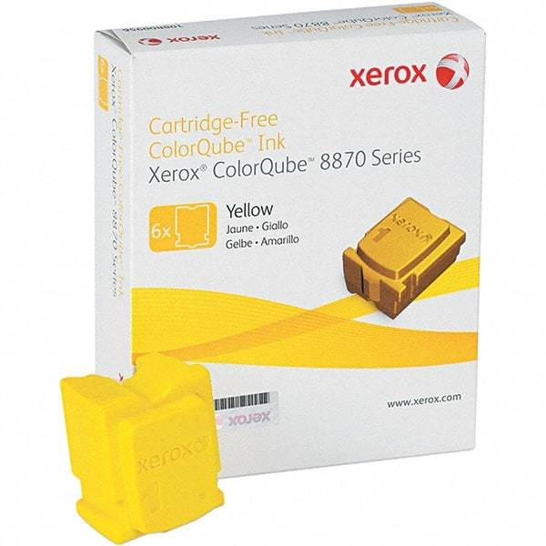 Xerox - Yellow Solid Ink Stick - Use with Xerox ColorQube 8870 - All Tool & Supply