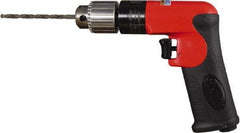 Sioux Tools - 1/4" Keyed Chuck - Pistol Grip Handle, 3,000 RPM, 12 LPS, 0.5 hp, 90 psi - All Tool & Supply