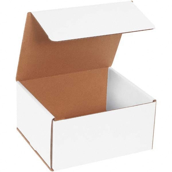 Made in USA - Pack of (50), 7" Wide x 8" Long x 4" High Corrugated Shipping Boxes - All Tool & Supply