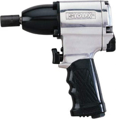 Sioux Tools - 3/8" Drive, 10,000 RPM, 310 Ft/Lb Torque Impact Wrench - Pistol Grip Handle, 1,300 IPM, 2.5 CFM, 90 psi, 1/4" Inlet - All Tool & Supply