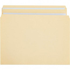 UNIVERSAL - 9-5/8 x 11-3/4", Letter Size, Manila, File Folders with Top Tab - 11 Point Stock, Straight Tab Cut Location - All Tool & Supply