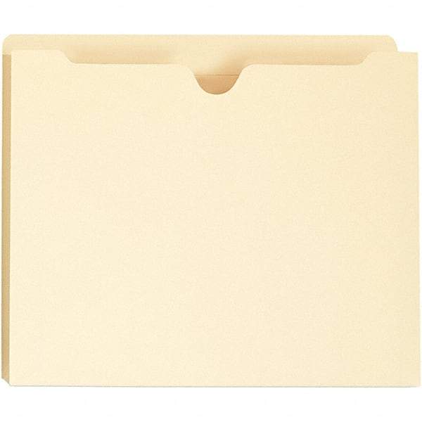 Universal One - 9-5/8 x 11-3/4", Letter Size, Manila, File Jacket - 11 Point Stock - All Tool & Supply