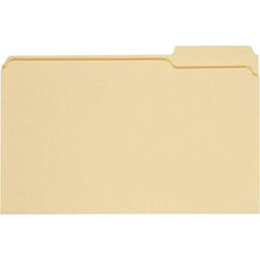 UNIVERSAL - 9-5/8 x 14-3/4", Legal, Manila, File Folders with Top Tab - 11 Point Stock, 1/3 Tab Cut Location - All Tool & Supply