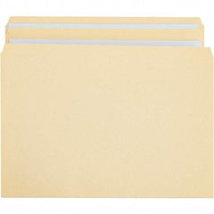 UNIVERSAL - 9-5/8 x 14-3/4", Legal, Manila, File Folders with Top Tab - 11 Point Stock, Straight Tab Cut Location - All Tool & Supply