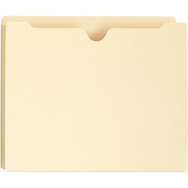 Universal One - 8-1/2 x 11", Letter Size, Manila, File Jacket - 11 Point Stock - All Tool & Supply