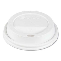 DART - Traveler Cappuccino Style Dome Lid, Fits 10 oz Cups, White, 100/Pack, 10 Packs/Carton - All Tool & Supply