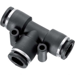 Prevost - Plastic Push-To-Connect Tube Fittings Type: Union Tee Tube Outside Diameter (Inch): 3/8 - All Tool & Supply