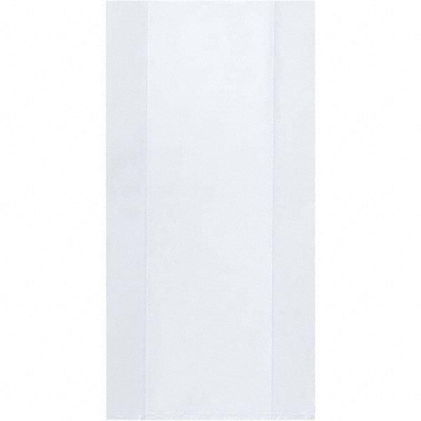 Value Collection - Pack of (1,000), 8 x 18", 2 mil Gusseted Poly Bags - All Tool & Supply