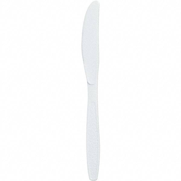 Solo - Extra Heavyweight Plastic Knives - White - All Tool & Supply