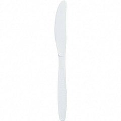 Solo - Extra Heavyweight Plastic Knives - White - All Tool & Supply