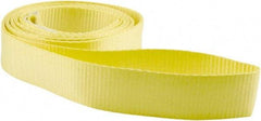 Erickson Manufacturing - 8' Long x 2" Wide, 3,200 Lb Vertical Capacity, Polyester Web Sling - 2,500 Lb Choker Capacity, Yellow - All Tool & Supply