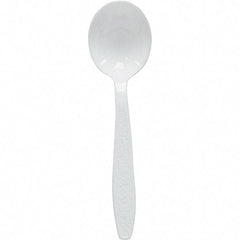 Solo - Heavyweight Polystyrene Soup Spoons - White - All Tool & Supply