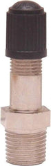 Midwest Control - 1/8 NPT Air Compressor Filler Valve - 250 psi, 1.52" High, Use with Air Tanks - All Tool & Supply