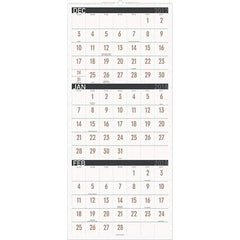 AT-A-GLANCE - 8 Sheet, 12 x 27", Wall Calendar - All Tool & Supply