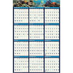 House of Doolittle - 1 Sheet, 24 x 37", Erasable Wall Calendar - All Tool & Supply