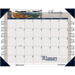 House of Doolittle - 12 Sheet, 22 x 17", Desk Pad Calendar - Motivational - All Tool & Supply