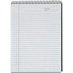 TOPS - 60 Sheet, 8-1/2 x 11-3/4", Legal/Wide (Style) Planning Pad - Black - All Tool & Supply