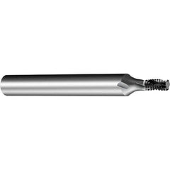 Sandvik Coromant - 0.1181" Cutting Diam, 3 Flute, Solid Carbide Helical Flute Thread Mill - Internal Thread, 1/4" LOC, 6mm Shank Diam - All Tool & Supply