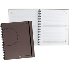 AT-A-GLANCE - 183 Sheet, 8-3/8 x 11", Planning Notebook - Gray - All Tool & Supply