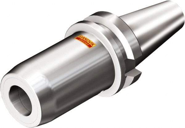 Sandvik Coromant - BT40 Taper Shank, Hydraulic Tool Holder/Chuck - 45mm Nose Diam, 102mm Projection, 57mm Clamp Depth, 18,000 RPM, Through Coolant - Exact Industrial Supply