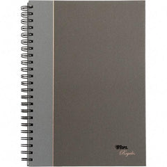 TOPS - 96 Sheet, 8-1/4 x 11-3/4", Legal/Wide (Style) Business Notebook - Black & Gray - All Tool & Supply