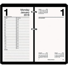 AT-A-GLANCE - 730 Sheet, 4-1/2 x 8", Calendar Refill - White - All Tool & Supply