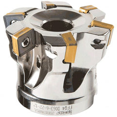 Iscar - Indexable High-Feed Face Mills Cutting Diameter (Decimal Inch): 1.692 Cutting Diameter (mm): 43 - All Tool & Supply