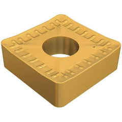 Iscar - SNMM644 NM Grade IC830 Carbide Turning Insert - TiAlN/AlTiN/TiN Finish, 90° Square, 19.05mm Inscr Circle, 6.35mm Thick, 1.6mm Corner Radius - All Tool & Supply