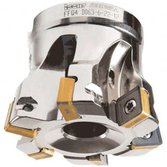 Iscar - Indexable High-Feed Face Mills Cutting Diameter (Decimal Inch): 1.141 Cutting Diameter (mm): 29 - All Tool & Supply