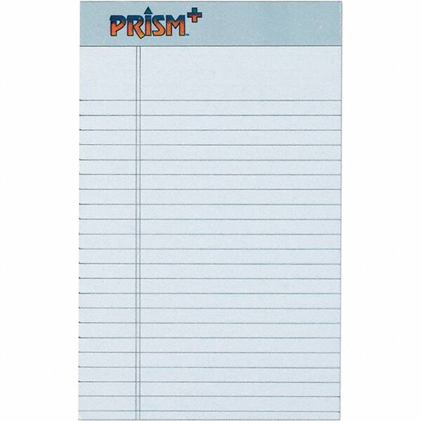 TOPS - 50 Sheet, 5 x 8", Narrow Legal Pad - Pastel Gray - All Tool & Supply