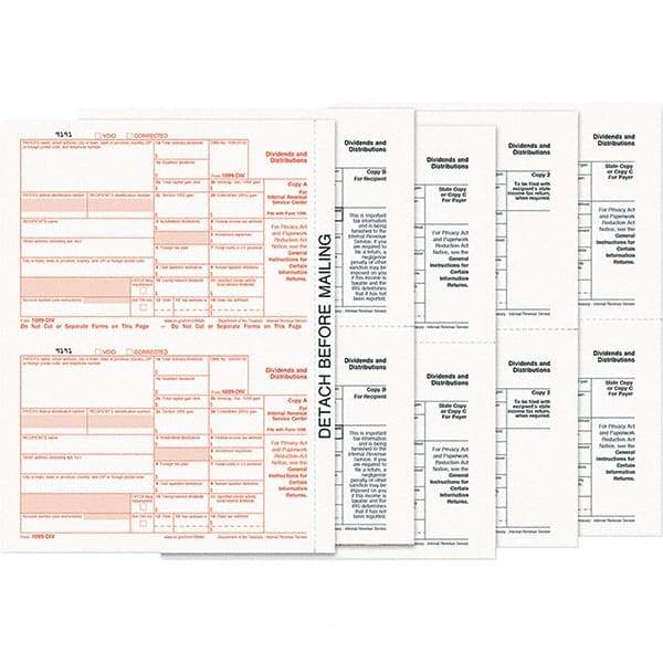 TOPS - 24 Sheet, 8-1/2 x 11", Form - White - All Tool & Supply