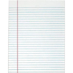 TOPS - 50 Sheet, 8-1/2 x 11", Legal/Wide (Style) Legal Pad - White - All Tool & Supply