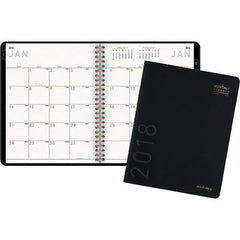 AT-A-GLANCE - 24 Sheet, 6-7/8 x 8-3/4", Monthly Planner - Black - All Tool & Supply