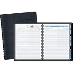 AT-A-GLANCE - 400 Sheet, 6-7/8 x 8-3/4", Appointment Book - Black - All Tool & Supply